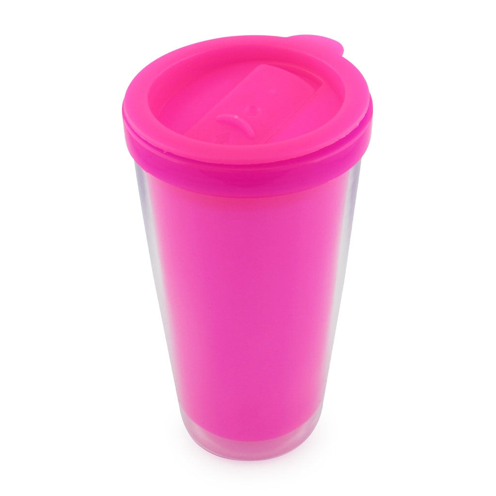 Vaso Viajero Etiqueta 2 Neón