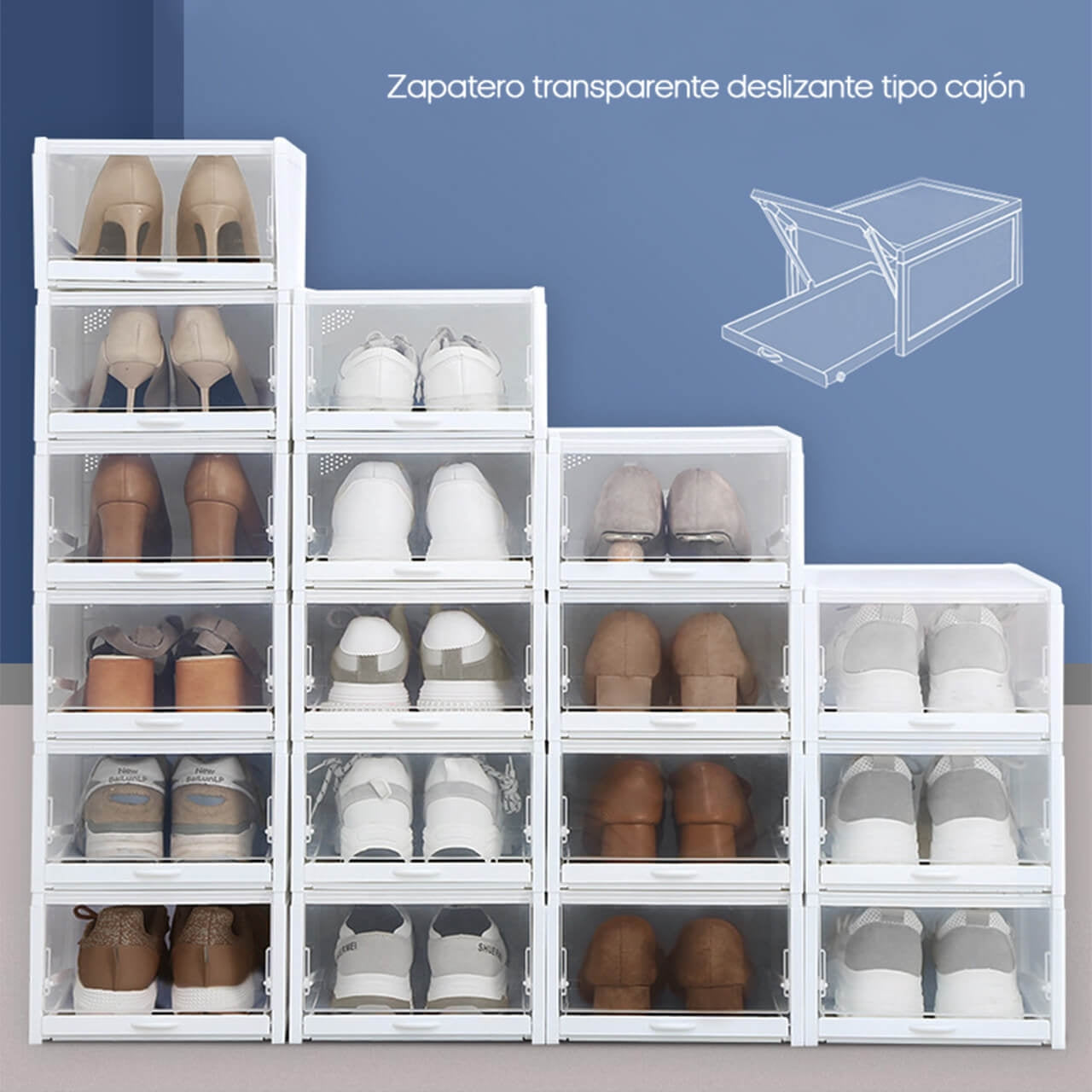 Organizador de Zapatos Modular