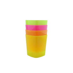 VASO WHISKY PAQ X 4 Surtido Neon