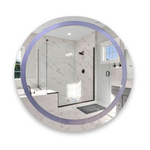 Espejo Con Luz Circular