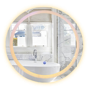 Espejo Con Luz Circular