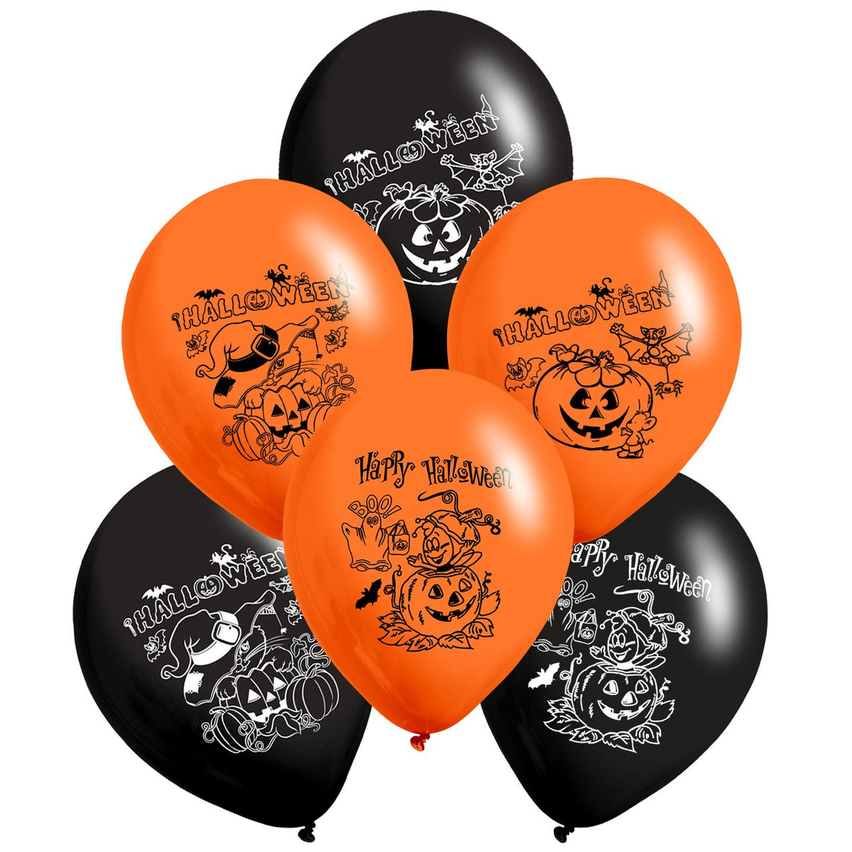 Globo Latex Halloween Paq x 12