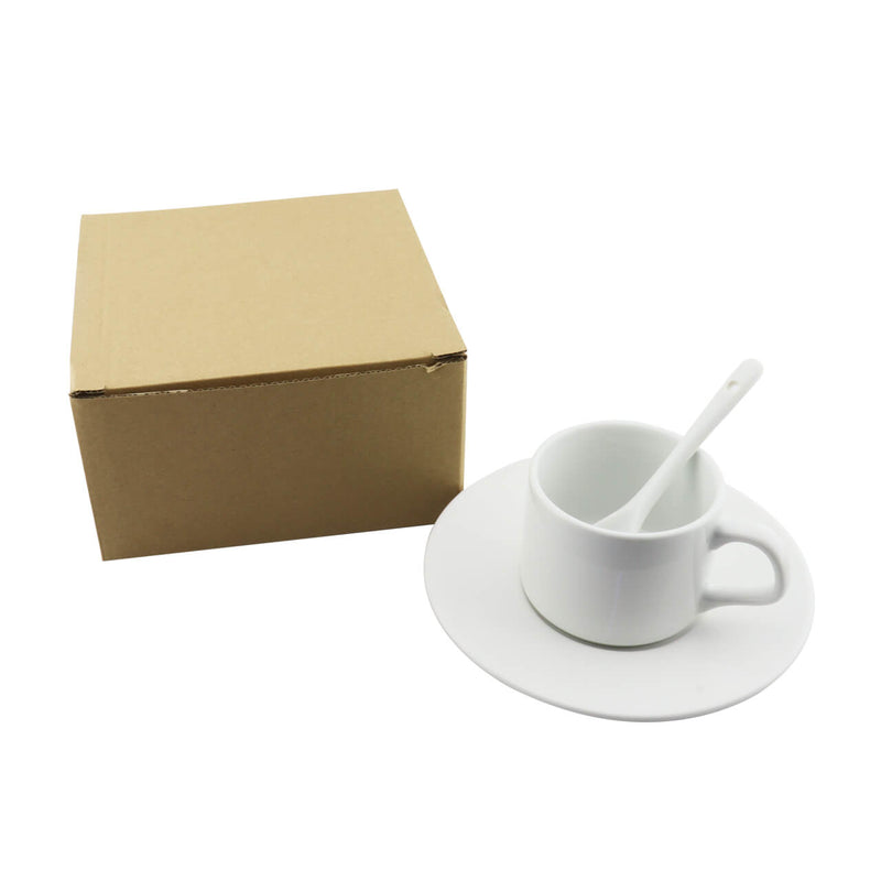 Juego De Pocillo Plato Tinto