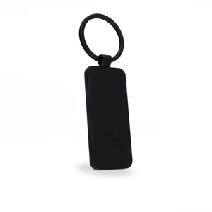 LLAVERO SUBLIMACION RECTANGULAR BLACK
