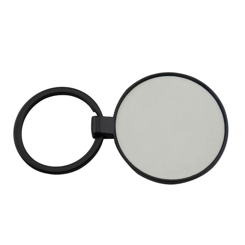 Llavero Cromo Redondo Black