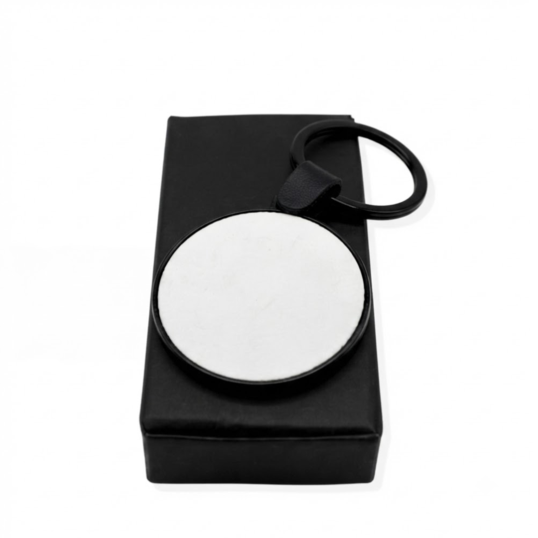 Llavero Sublimación Redondo Black