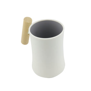 Mug Manija en Madera