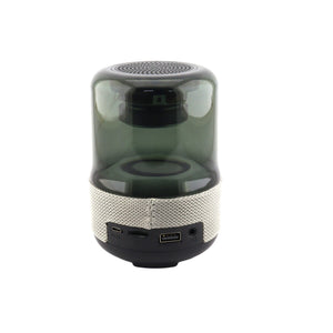Parlante Bluetooth Cilindro Luces Pequeño
