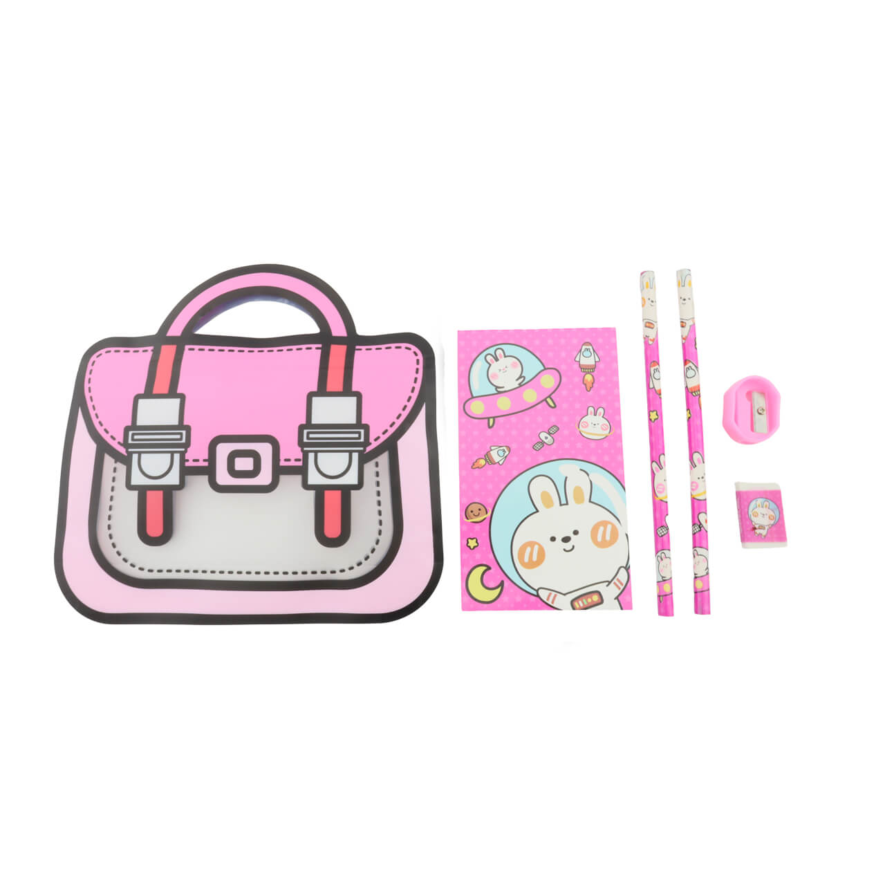 Set Cartuchera Flat