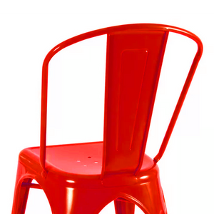 SILLA METALICA CON ESPALDAR