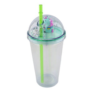 Vaso Gliter Unicornio