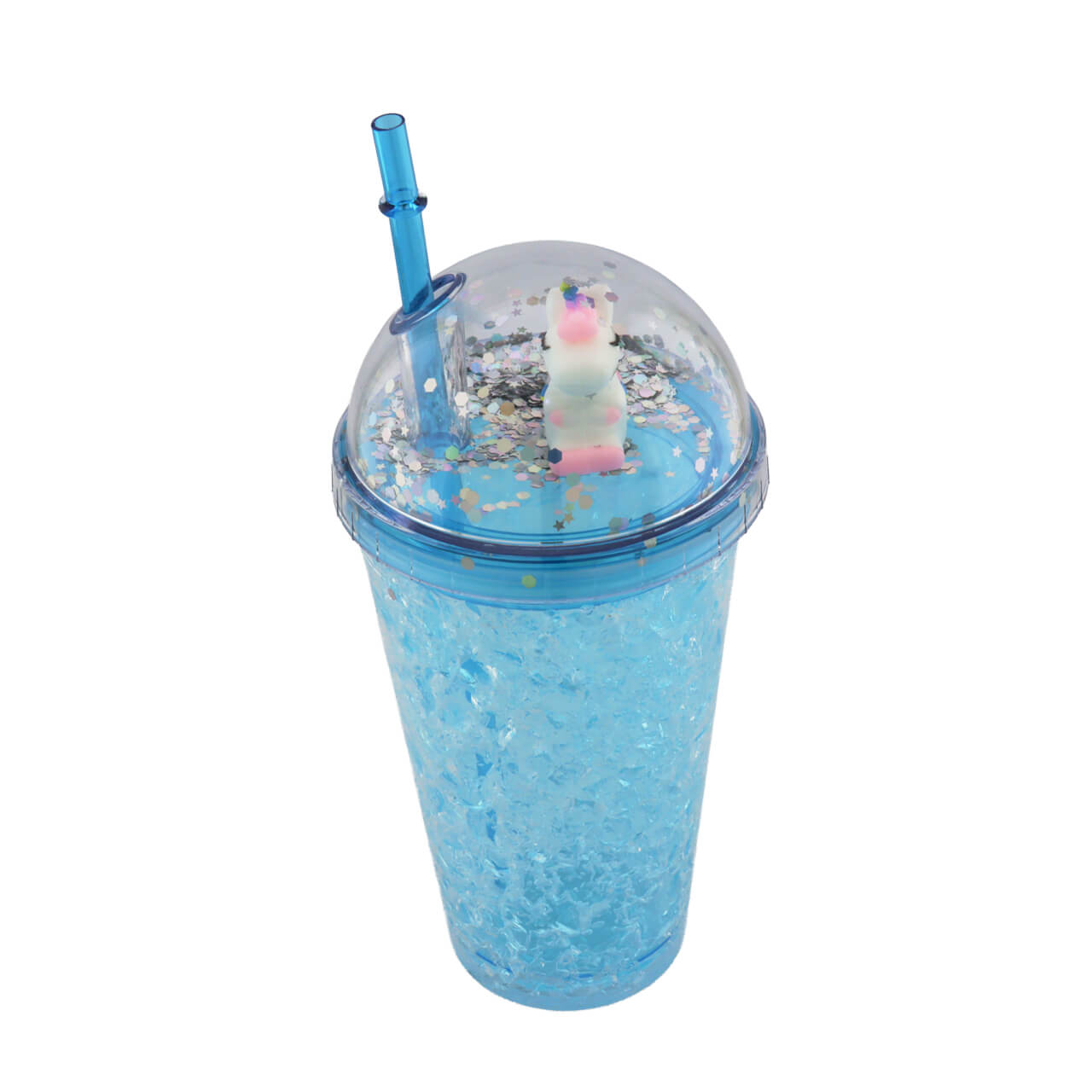 Vaso Gliter Crackelado