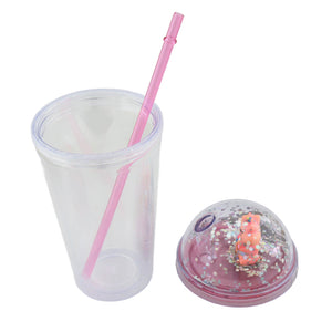 Vaso Gliter Unicornio