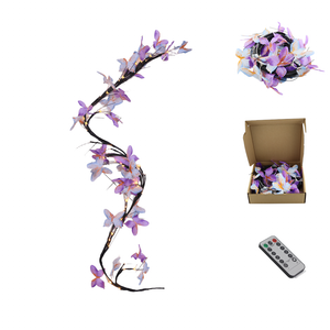 Adorno Floral Con Luz