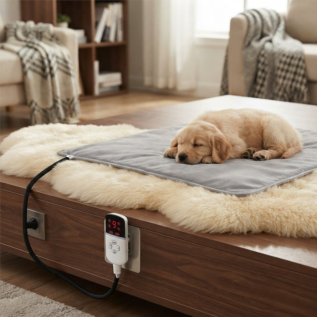 Cama termica mascotas