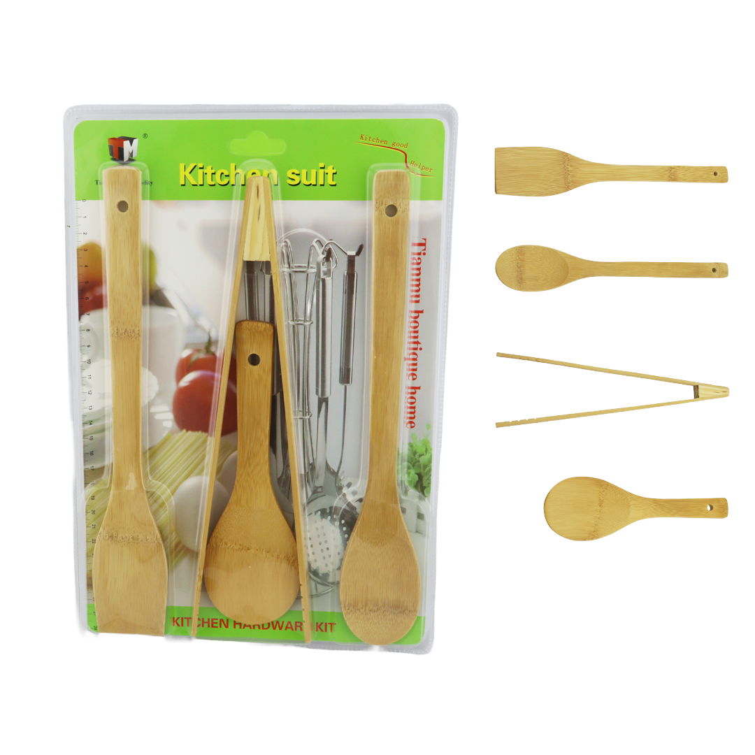 Set Cocina Bambu