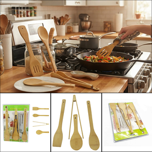 Set Cocina Bambu