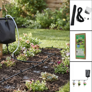 Sistema De Riego Jardin Con Bolsa