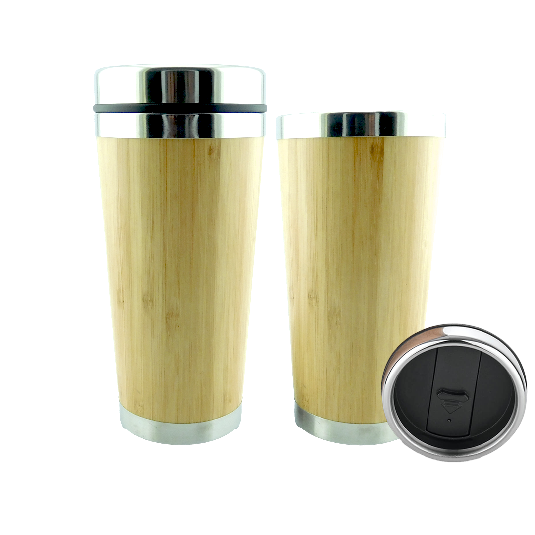Vaso Viajero Bambú