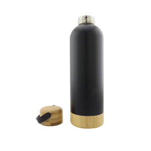 Termo Metal Bambú 2