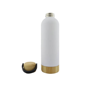 Termo Metal Bambú 2