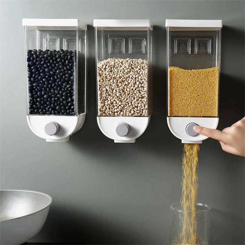 Dispensador cereales con ruleta - ✔️ Dosificador de cereales